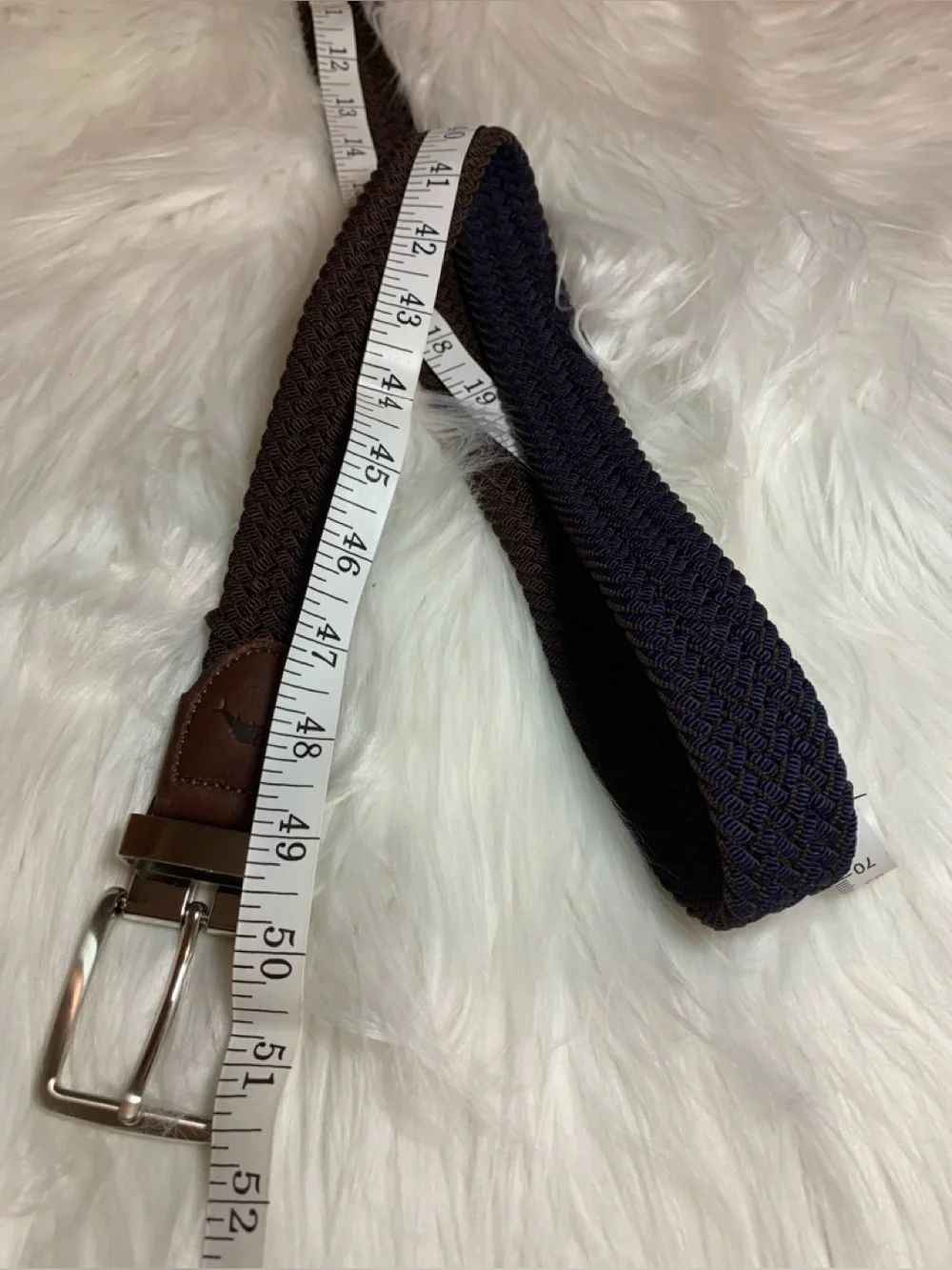 TOMMY BAHAMA men’s braided reversible belt LNWOT size LG/XL